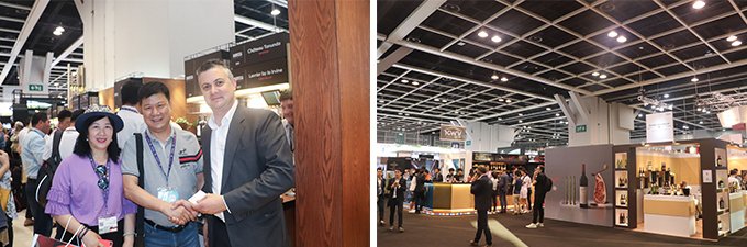 藍菲董事長(cháng)出席Vinexpo香港酒展