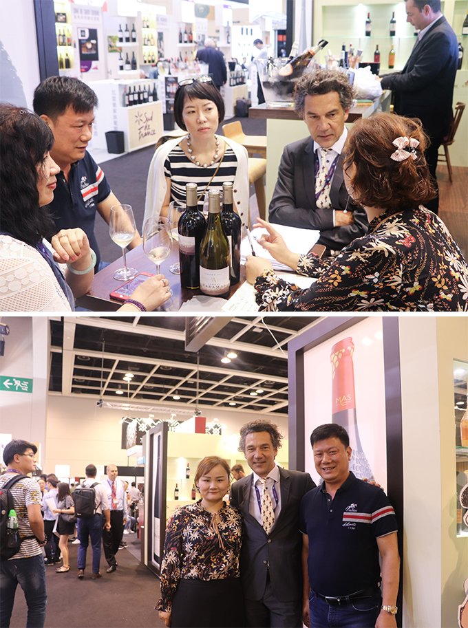 藍菲董事長(cháng)出席Vinexpo香港酒展