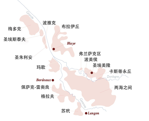 法國波爾多葡萄酒產(chǎn)區